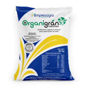 FERTILIZANTE GRANULADO ORGANRIGRAN MENORES